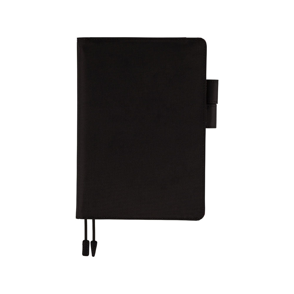 Hobonichi Techo A6 Original Planner Cover - Colors: Black x Clear Blue