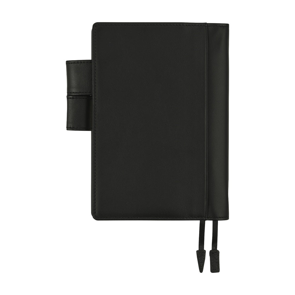 Hobonichi Techo A6 Original Planner Cover - Leather: TS Basic - Black