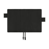 Hobonichi Techo A6 Original Planner Cover - Leather: TS Basic - Black