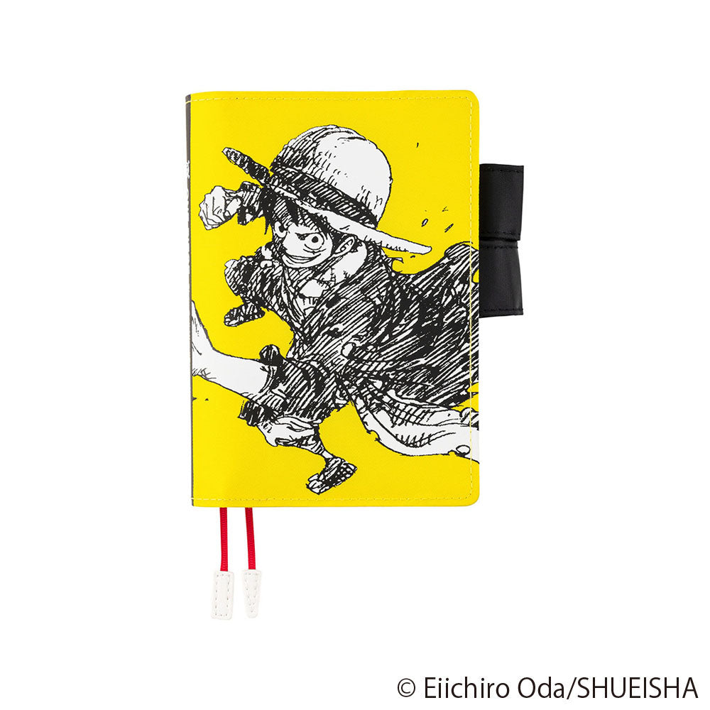 Hobonichi Techo A6 Original Planner Cover - ONE PIECE magazine: Straw Hat Luffy (Yellow)