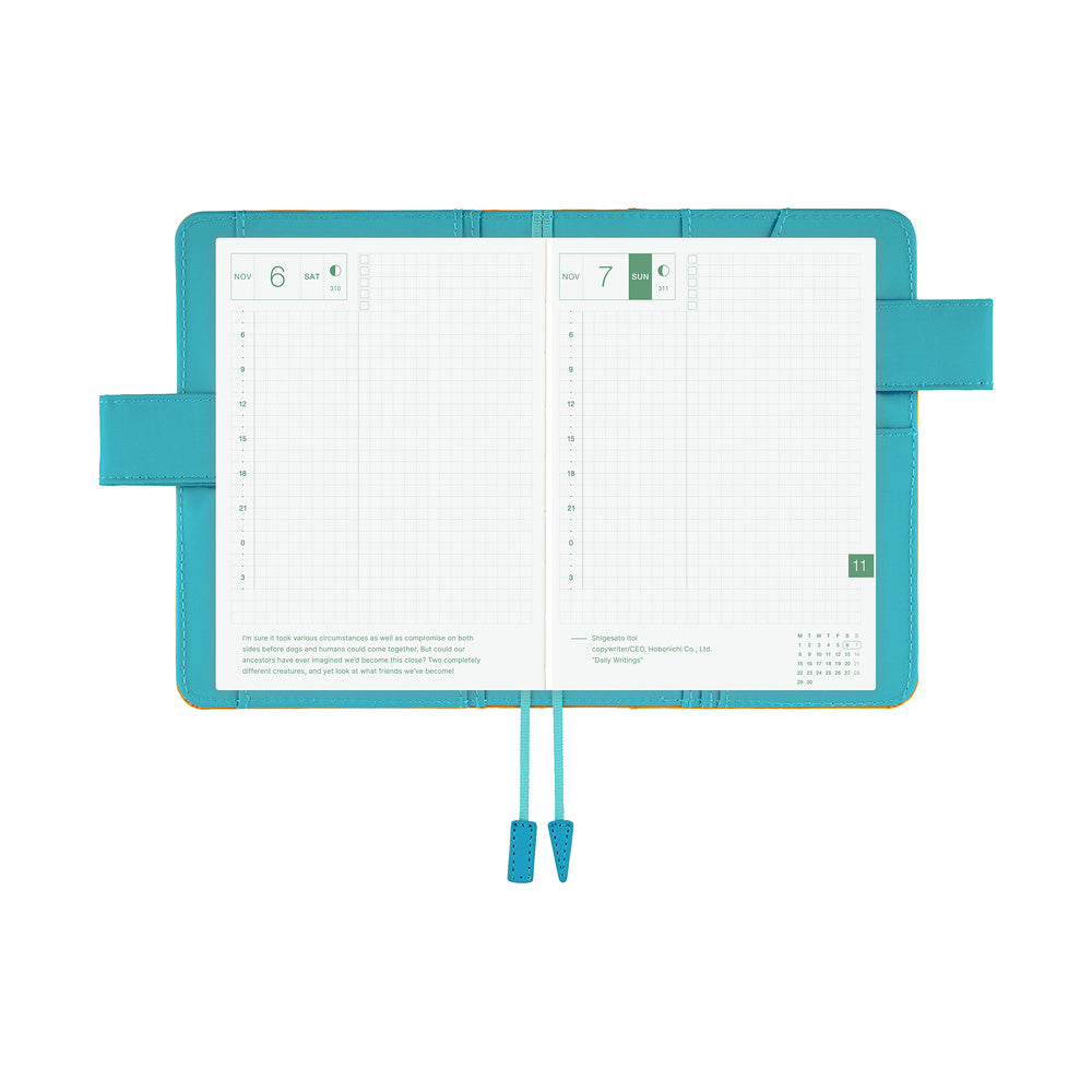 Hobonichi Techo A6 Original Planner Cover - Colors: Sunny Beach