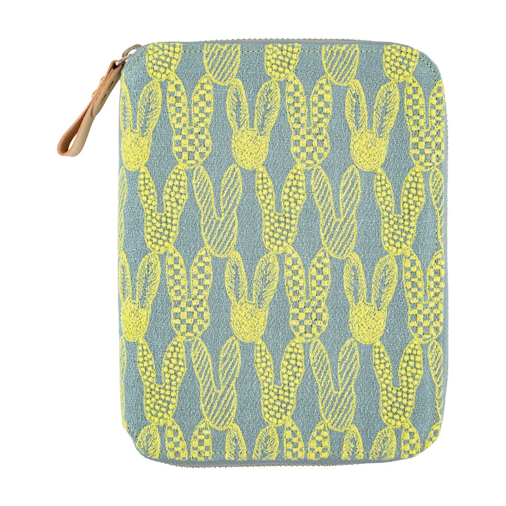 Hobonichi Techo A6 Original Planner Cover - minä perhonen: pomppia (Light Blue)