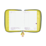 Hobonichi Techo A6 Original Planner Cover - minä perhonen: pomppia (Light Blue)