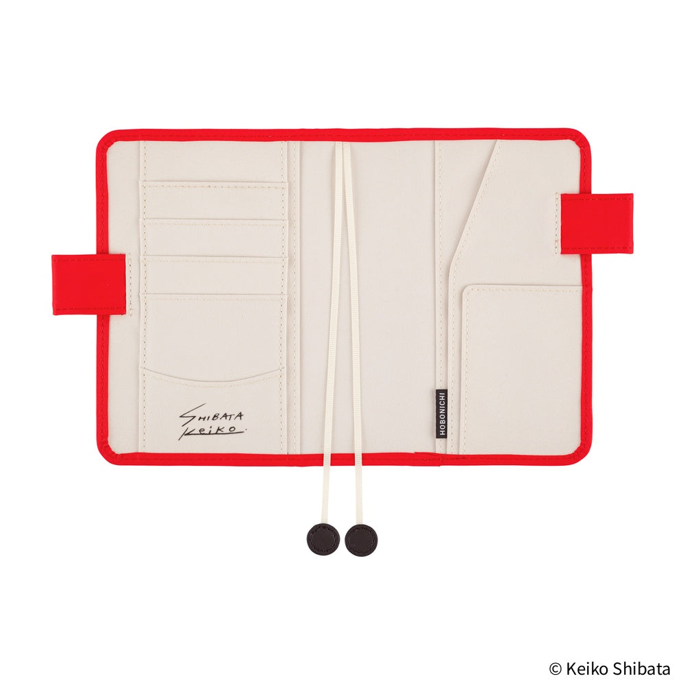 Hobonichi Techo A6 Original Planner Cover - Keiko Shibata: Bus management by Mr. and Mrs. Inoue