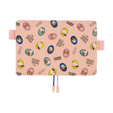 Hobonichi Techo A6 Original Planner Set - Candy Stripper: Random Dog & Cat (Pink)