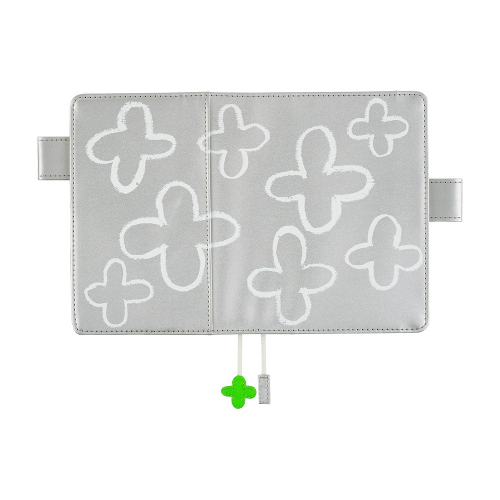 Hobonichi Techo A6 Original Planner Set - Makoto Matsubayashi: Silver Flowers