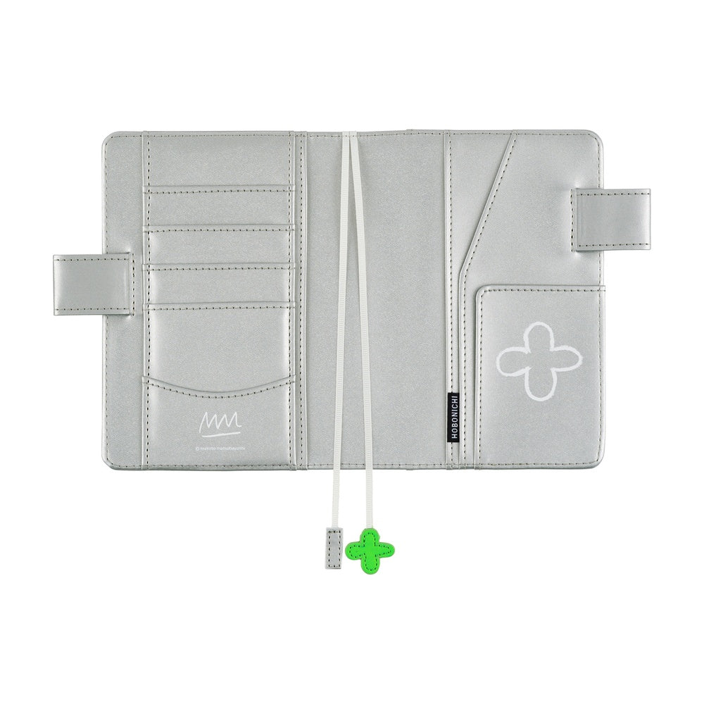 Hobonichi Techo A6 Original Planner Set - Makoto Matsubayashi: Silver Flowers