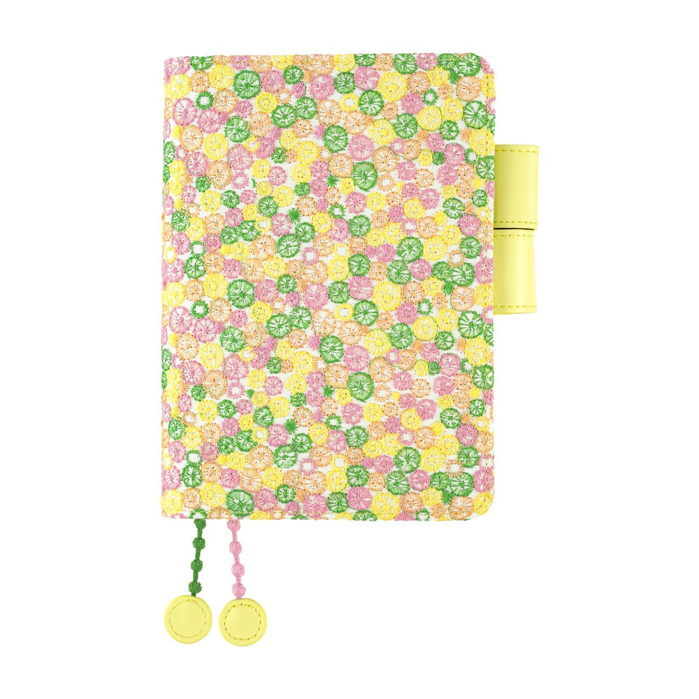 Hobonichi Techo A6 Original Planner Cover - minä perhonen: skyful (Yellow)
