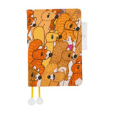 Hobonichi Techo A6 Original Planner Set - 100%ORANGE: Squirrel Squadron