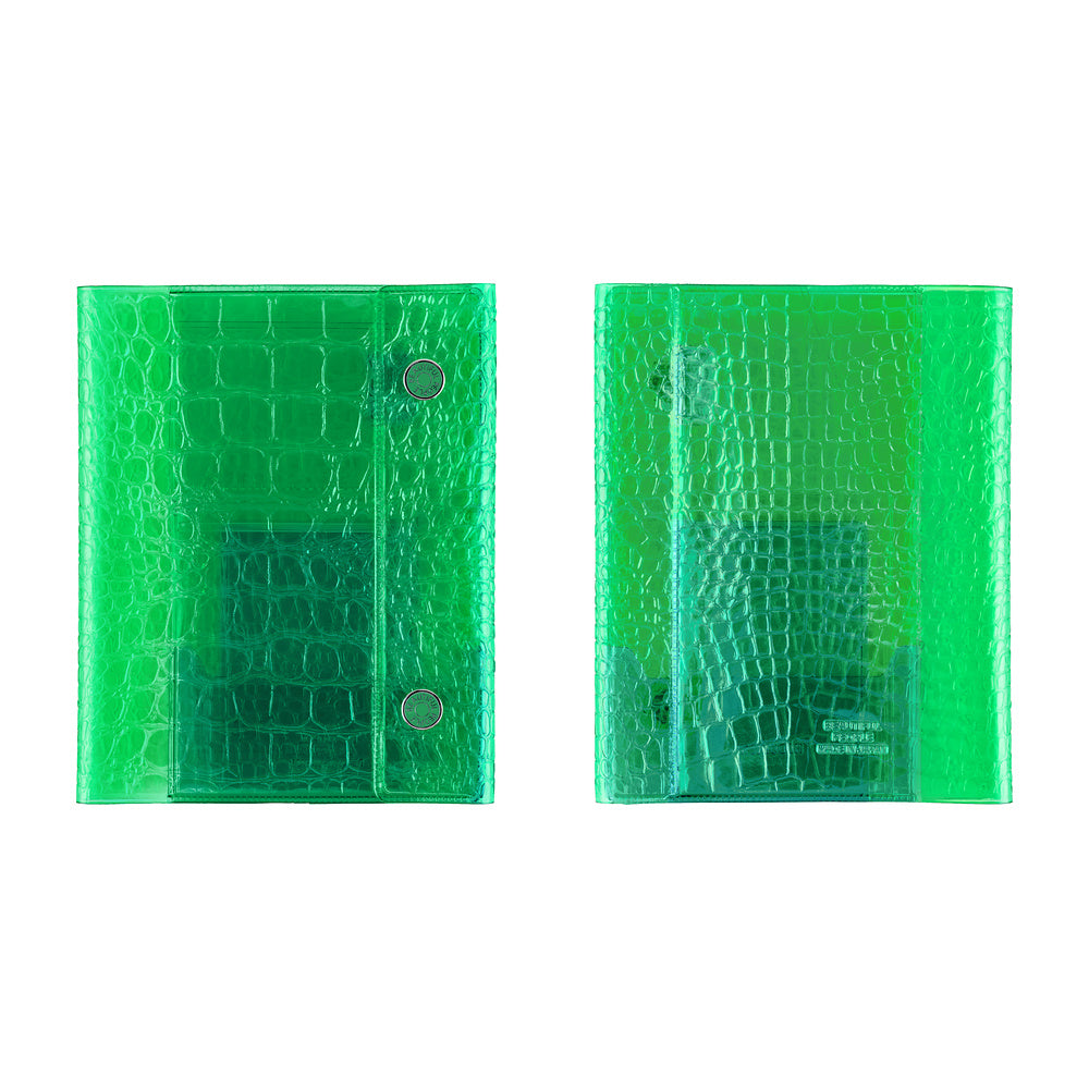 Hobonichi Techo A6 Original Planner Cover - beautiful people: Nothing to Hide (Green)