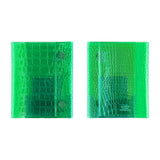 Hobonichi Techo A6 Original Planner Cover - beautiful people: Nothing to Hide (Green)