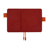 Hobonichi Techo A6 Original Planner Cover - Colors: Bordeaux Teracotta