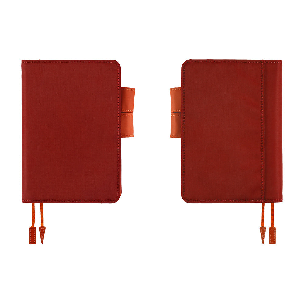 Hobonichi Techo A6 Original Planner Cover - Colors: Bordeaux Teracotta