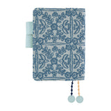 Hobonichi Techo A6 Original Planner Cover - minä perhonen: felice (Blue)