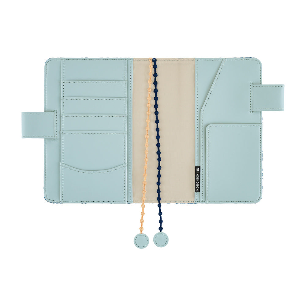Hobonichi Techo A6 Original Planner Cover - minä perhonen: felice (Blue)