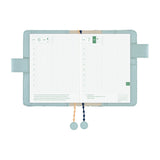 Hobonichi Techo A6 Original Planner Cover - minä perhonen: felice (Blue)