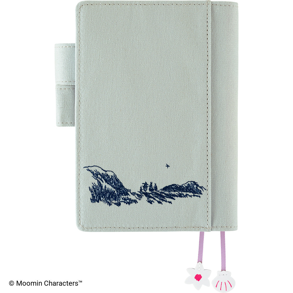 Hobonichi Techo A6 Original Planner Cover - Moomin: My Yard (Pale