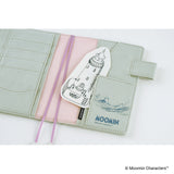 Hobonichi Techo A6 Original Planner Cover - Moomin: My Yard (Pale Mint)