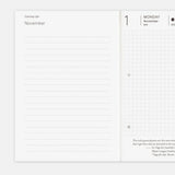Hobonichi Techo A6 English Planner Book