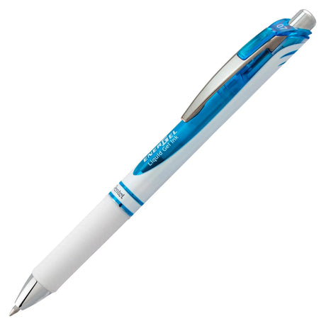 Pentel EnerGel Pearl Retractable Gel Pen - Sky Blue / .7mm