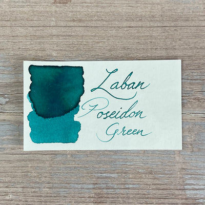 Laban Greek Mythology Poseidon Green - 50ml Bottled Ink