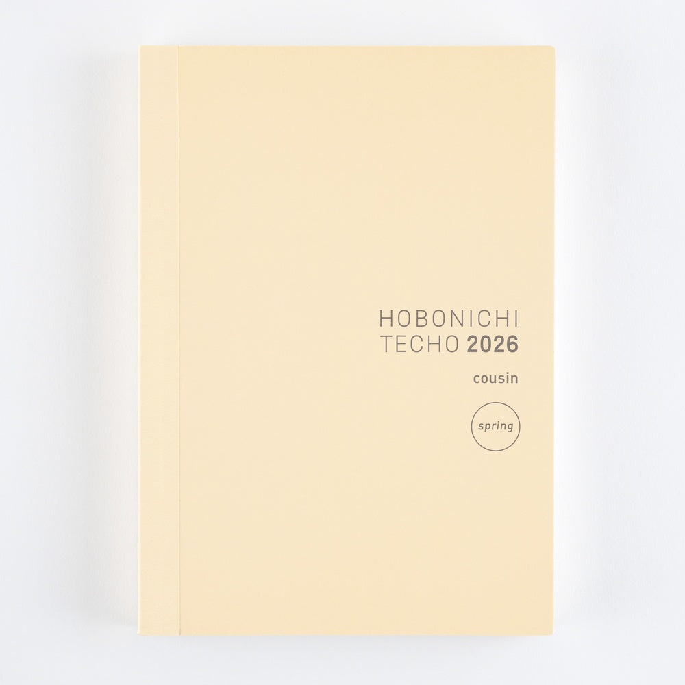 Hobonichi Techo A5 Japanese Cousin Book - Monday Start (April Start)