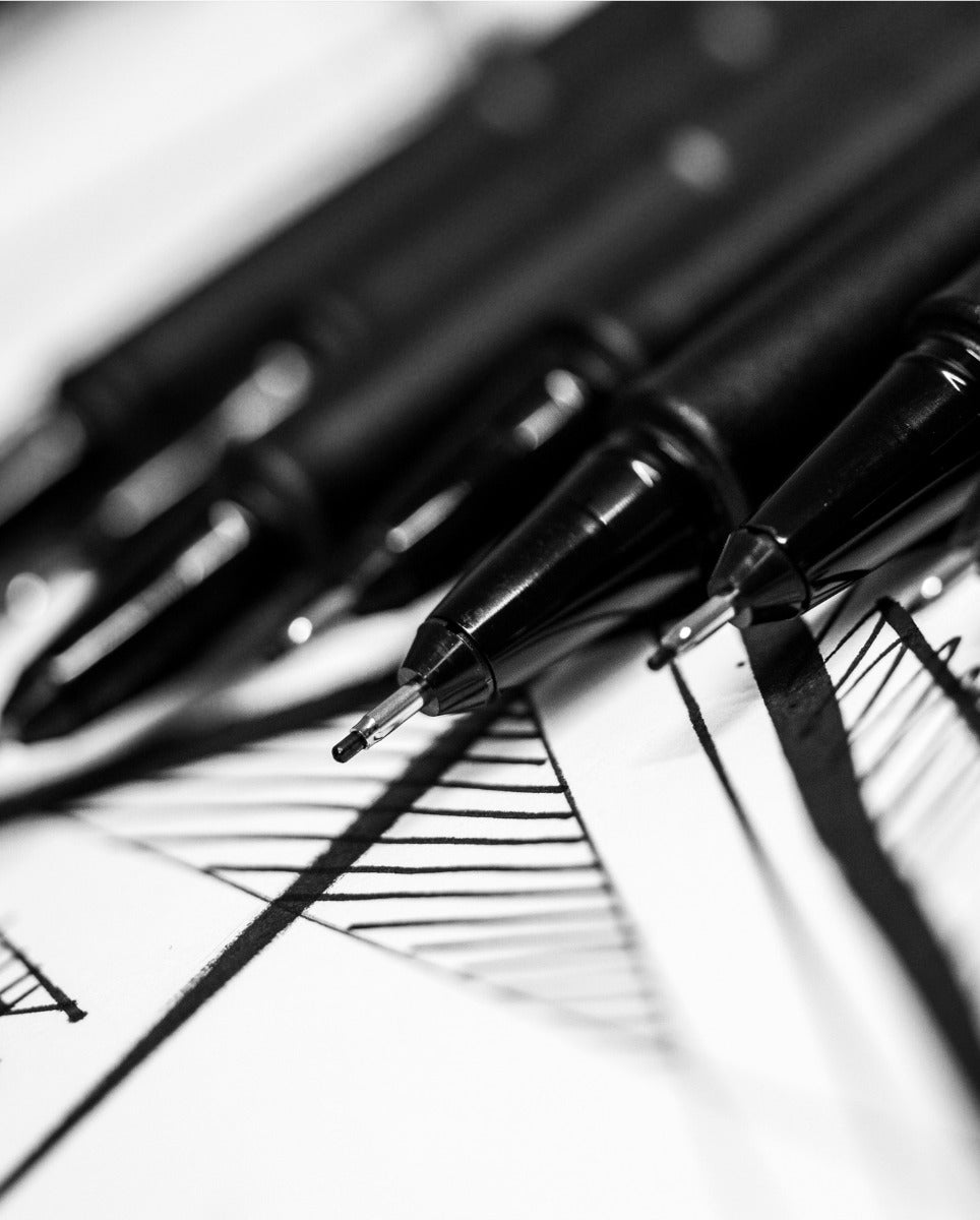 Molotow Blackliner Pen Complete 11 Piece Set