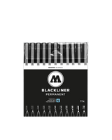 Molotow Blackliner Pen Complete 11 Piece Set