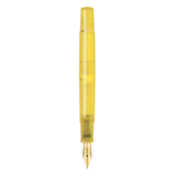 Pelikan Classic 200 Special Edition Pyrite fountain pen, detail view of the cap and gold-tone trim