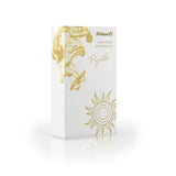 Pelikan Classic 200 Special Edition Pyrite Gift Set box open, showing the fountain pen and Edelstein ink bottle inside
