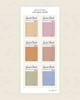 Sarica Studio Retro Guest Check Stickers