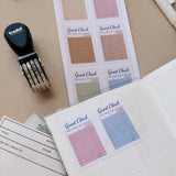 Sarica Studio Retro Guest Check Stickers
