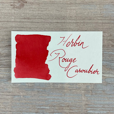 Jacques Herbin Rouge Caroubier - 30ml Bottled Ink