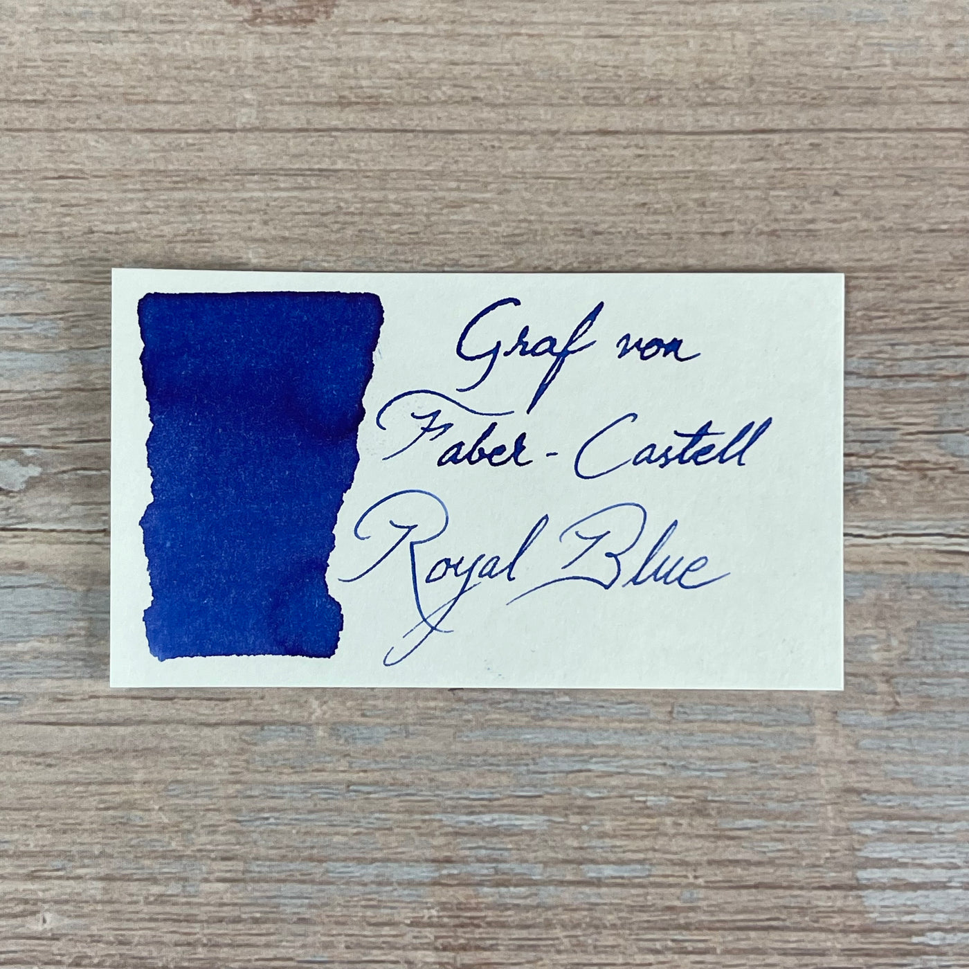 Graf von Faber-Castell Royal Blue - 75ml Bottled Ink