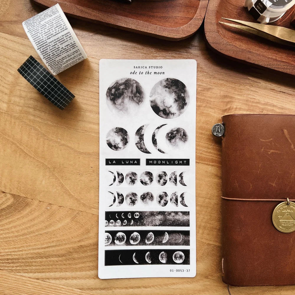 Sarica Studio Ode to the Moon Stickers