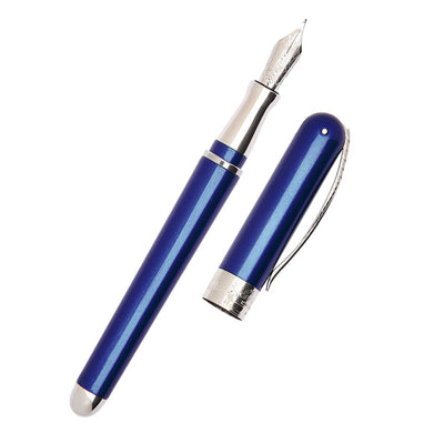 Pineider Avatar Shiny Fountain Pen - Blue