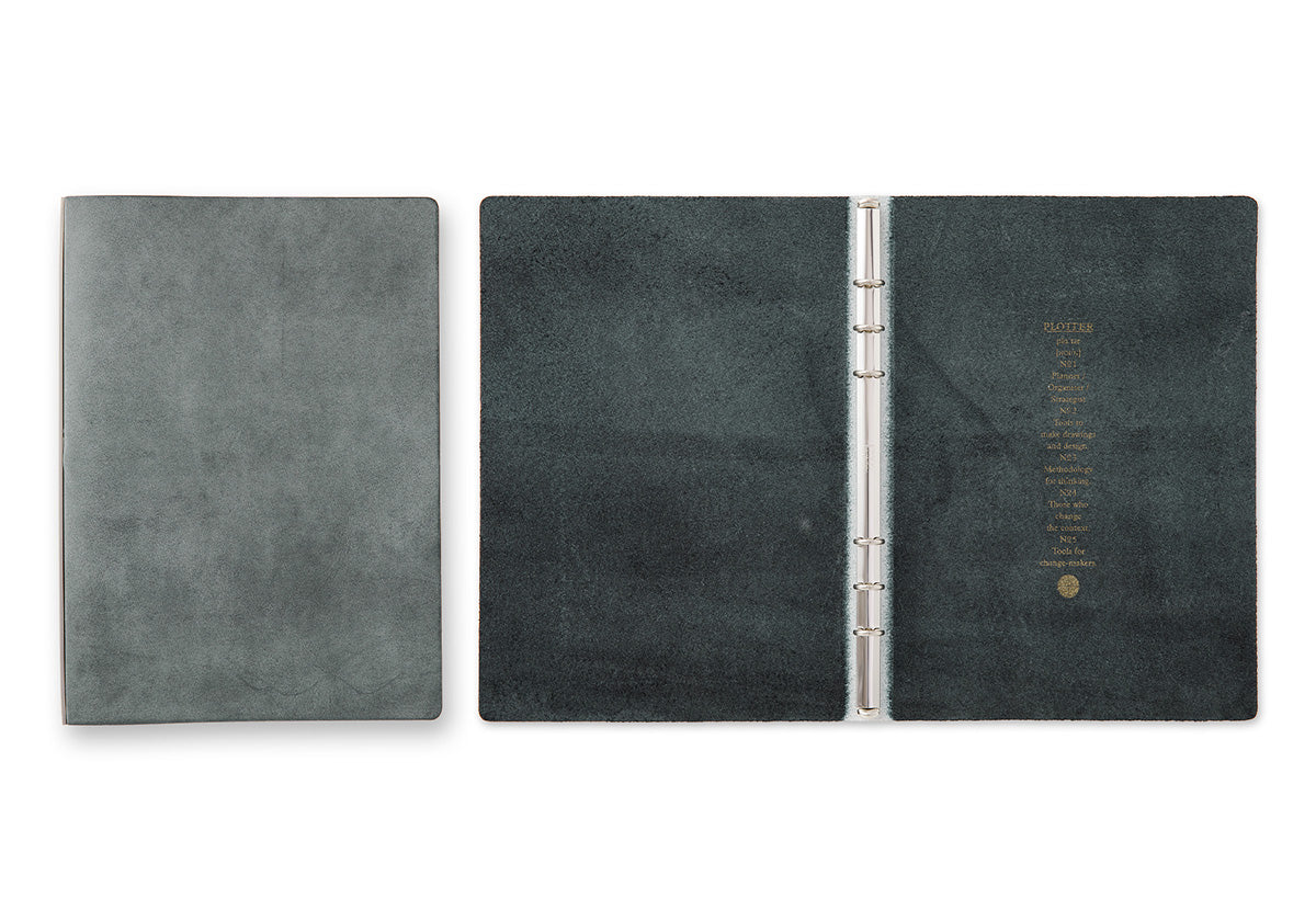 Plotter Shiranami 6-Ring Leather Binder - A5 Size