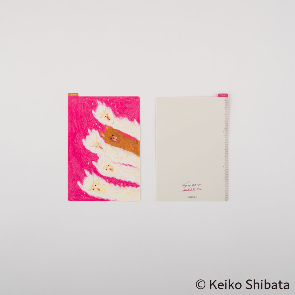 Hobonichi Keiko Shibata: Hobonichi Pencil Board for A6 Size (Upwind alpacas)