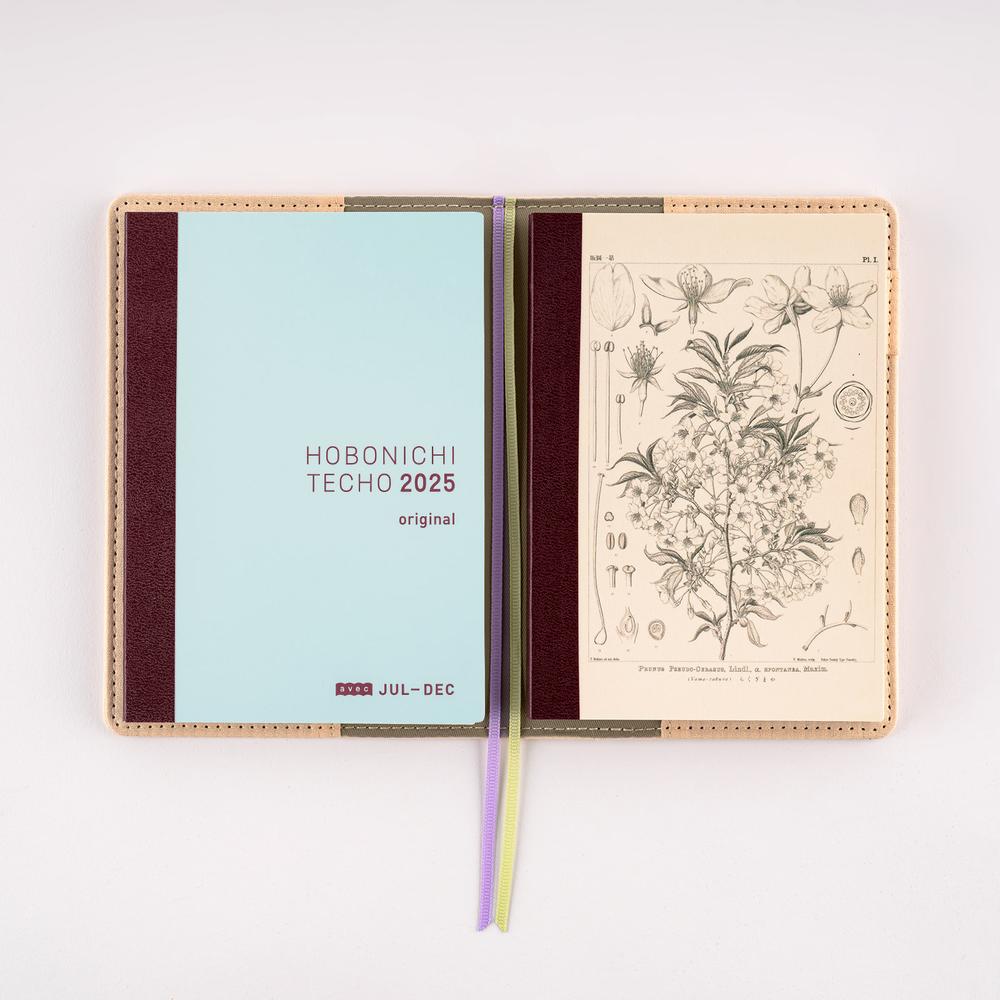 Hobonichi A6 Notebook - Graph - Tomitaro Makino: Yamazakura