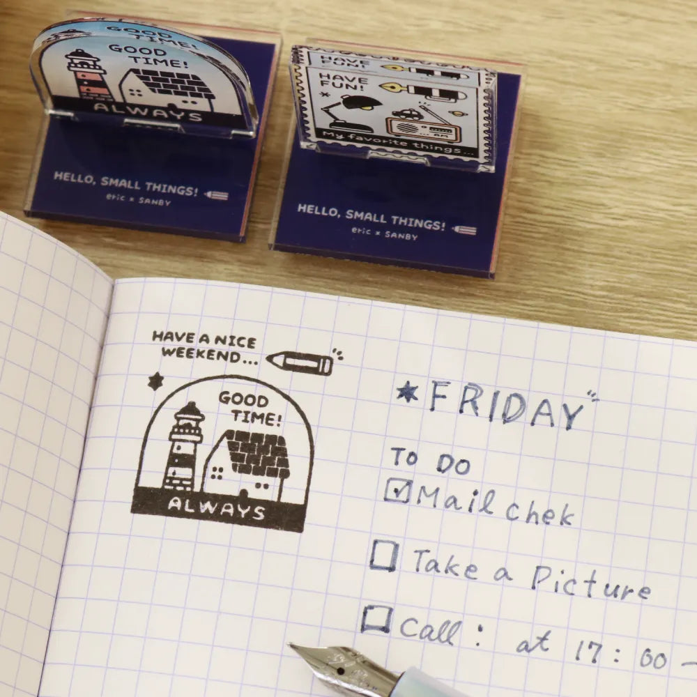 Sanby x Eric Small Things Acrylic Stand Stamp - Palette