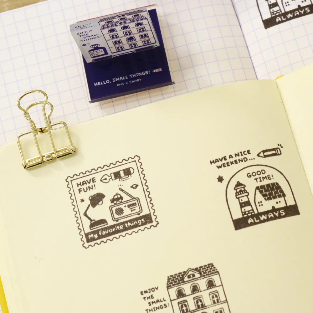 Sanby x Eric Small Things Acrylic Stand Stamp - Palette