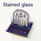 Sanby x Eric Small Things Acrylic Stand Stamp - Stained Glass