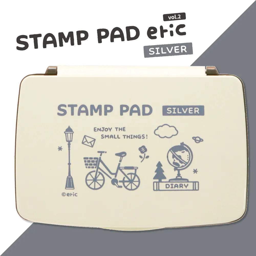 Sanby x Eric Small Things Stamp Pad - Silver