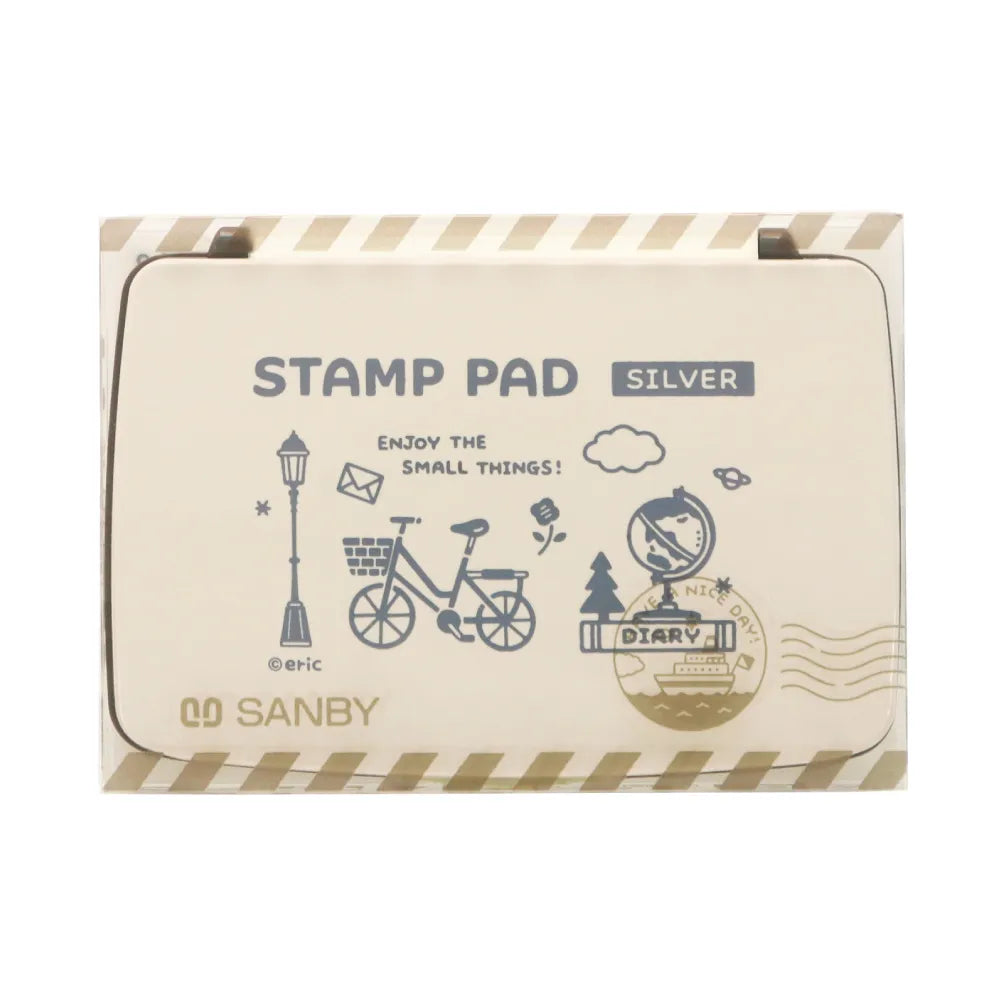 Sanby x Eric Small Things Stamp Pad - Silver