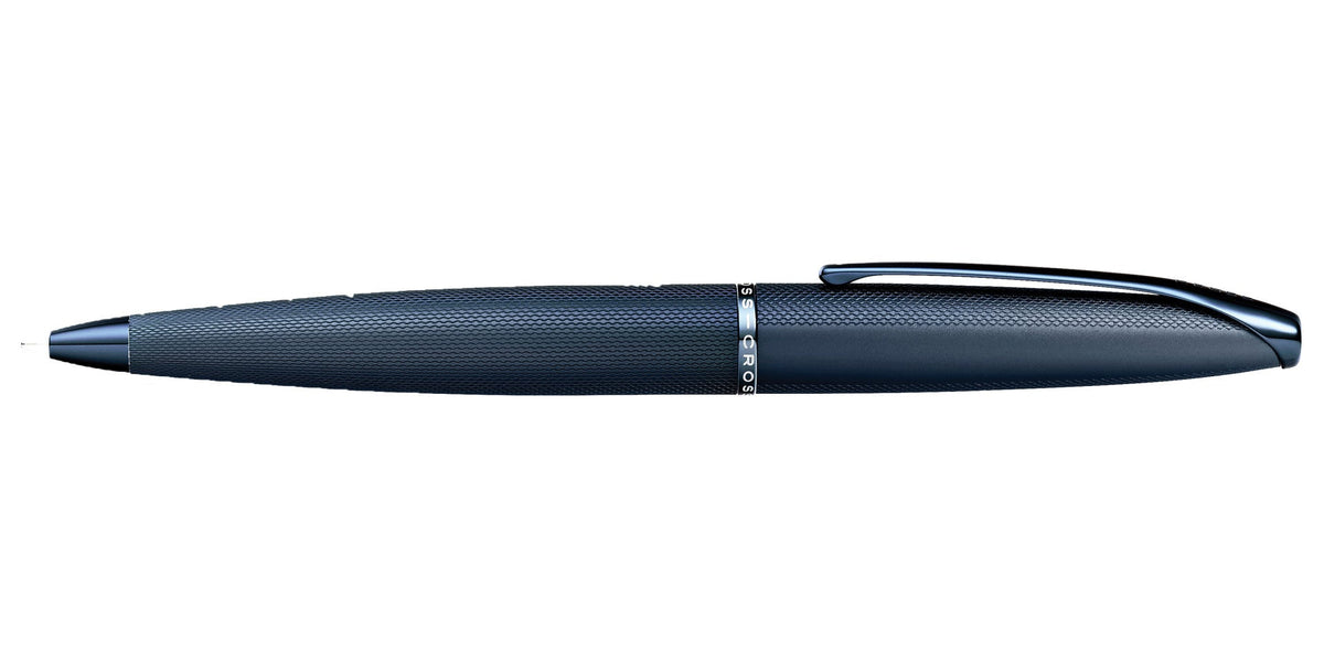 ATX Sandblasted Dark Blue Ballpoint Pen - view 4