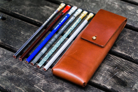 Galen Leather Pencil Case