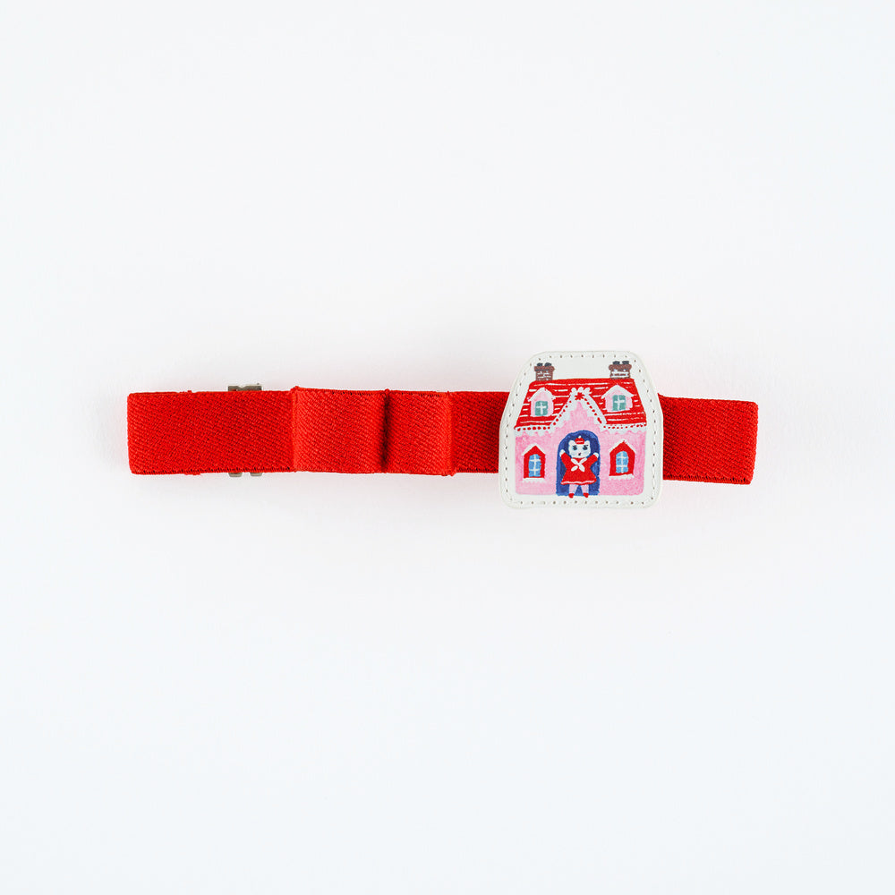 Hobonichi Yumi Kitagishi: Book Band with Charm (White Cat)