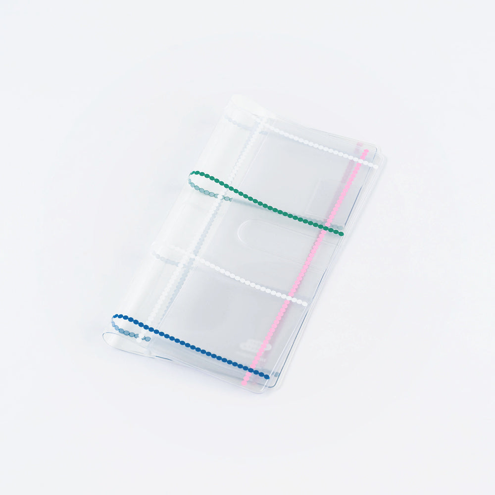 Hobonichi Yoshie Watanabe: Clear Cover for Weeks (Dotted Plaid)
