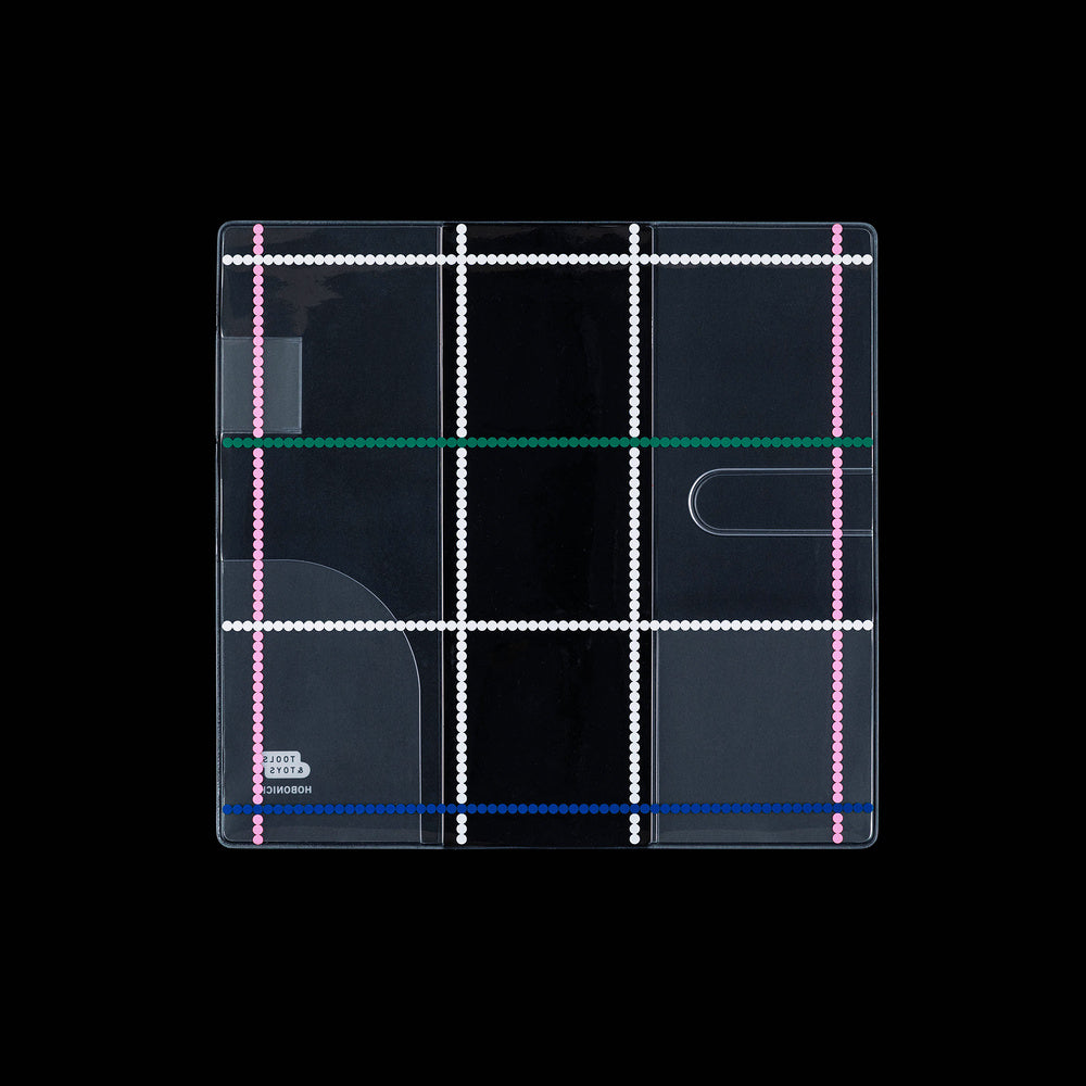Hobonichi Yoshie Watanabe: Clear Cover for Weeks (Dotted Plaid)
