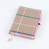 Hobonichi Yoshie Watanabe: Cover on Cover for A5 Size (Dotted Plaid)